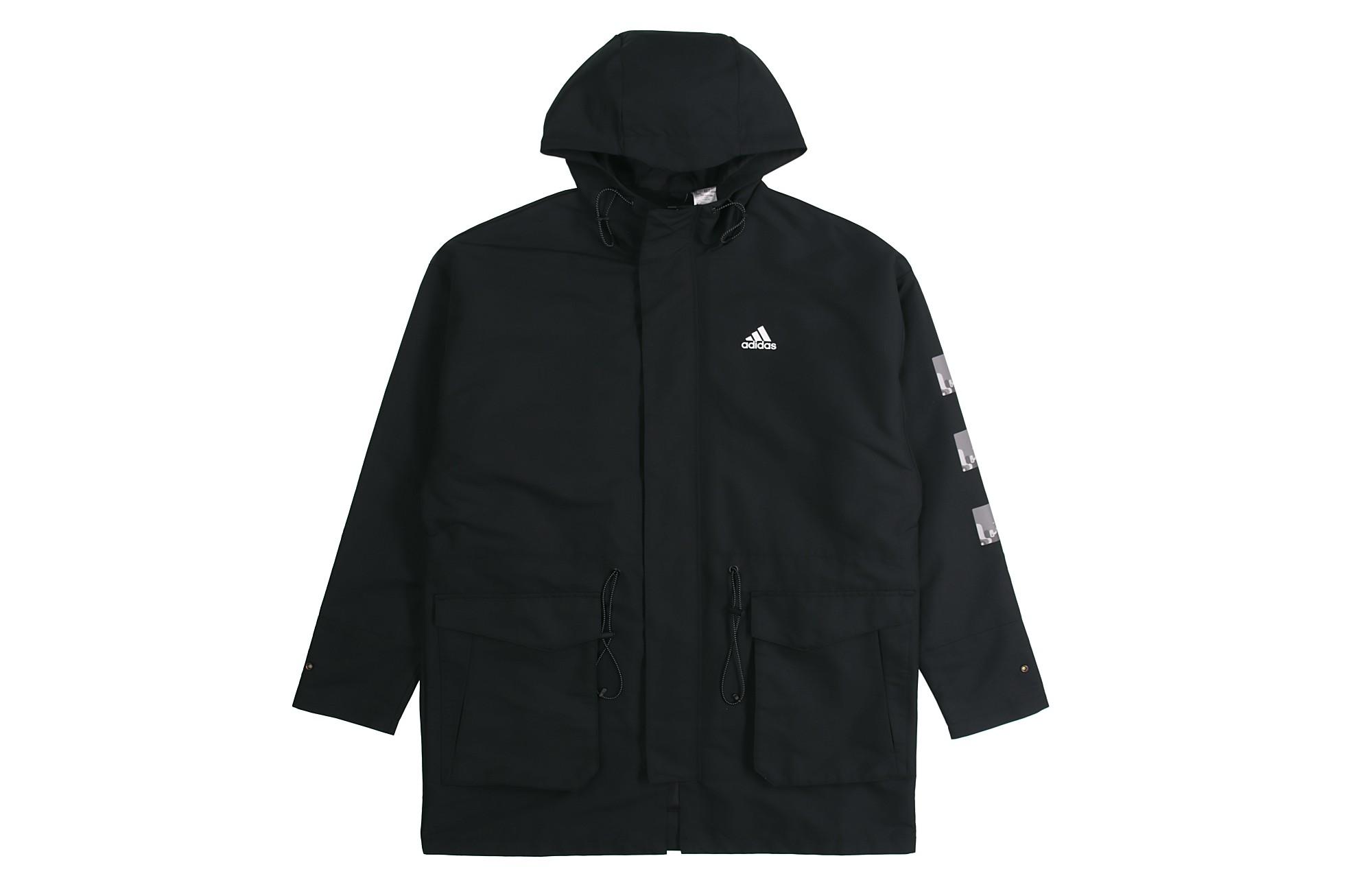 Adidas CNY Collection Jackets Men s Black Hooded Moderate Other H37917 L