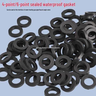 Quick Seal Set: Rubber Gasket, Silicone Ring, Corrugated Hose & Waterproof Gas Pipe Ring