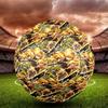 Demon Slayer Print Size 5 Soccer Ball, Standard Match Football for Sports Game and Team Practice, Ideal Gift for Soccer Fans