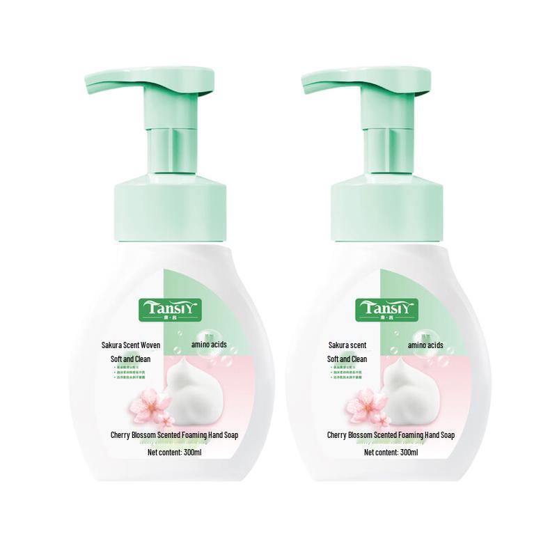 TANGXI Sakura Scented Foaming Hand Wash (2 x 300ml)