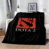 3D Klassiker Spiel Dota2 Gamer Decke, Weiche Wohndecke für Zuhause Schlafzimmer Bett Sofa Picknick Reise Büro Ruhe Abdeckung Decke Kinder