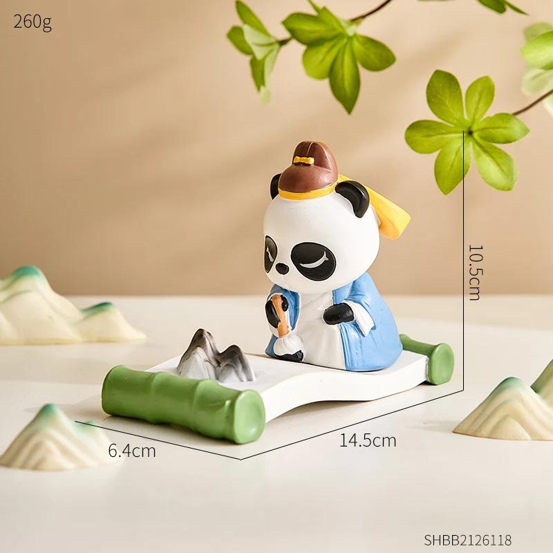 

Настольный художественный мультфильм Страна к поэту Цинь Ци Поэма Живопись Мобильный телефон Кронштейн Плоский настольный кронштейн