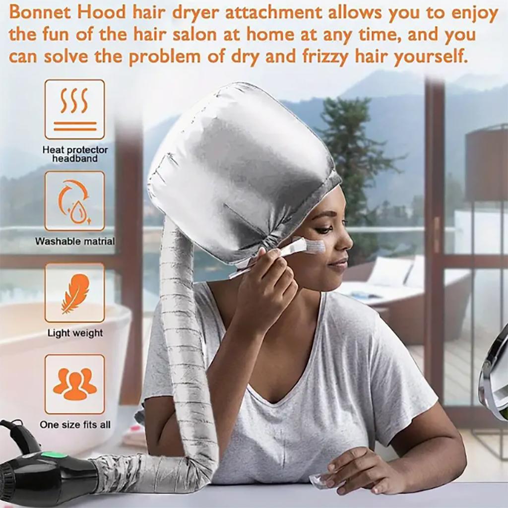 1pc Electric hair dryer cap-professional hair dryer dry hair cap, easy and quick hair drying experience.