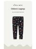 25 New Autumn Girls' Leggings: European & American Style Cute Print Long Pants for Kids