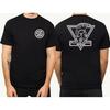 2025 Summer Men's Sig Souer Gun Pattern T-shirt Germon Gun Ammunition Army Top Casual Military Police T-shirt Skull Pattern Tee