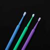 100Pcs Car Touch Up Paint Brushes Disposable Micro Brush Tips Set Car Detailing Applicator Sticks Blue Purple Green Accessories