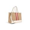 Coach Dempsey Classic Monogram Leather Tote Bag Women tote Khaki Pink 4113-IMSWZ