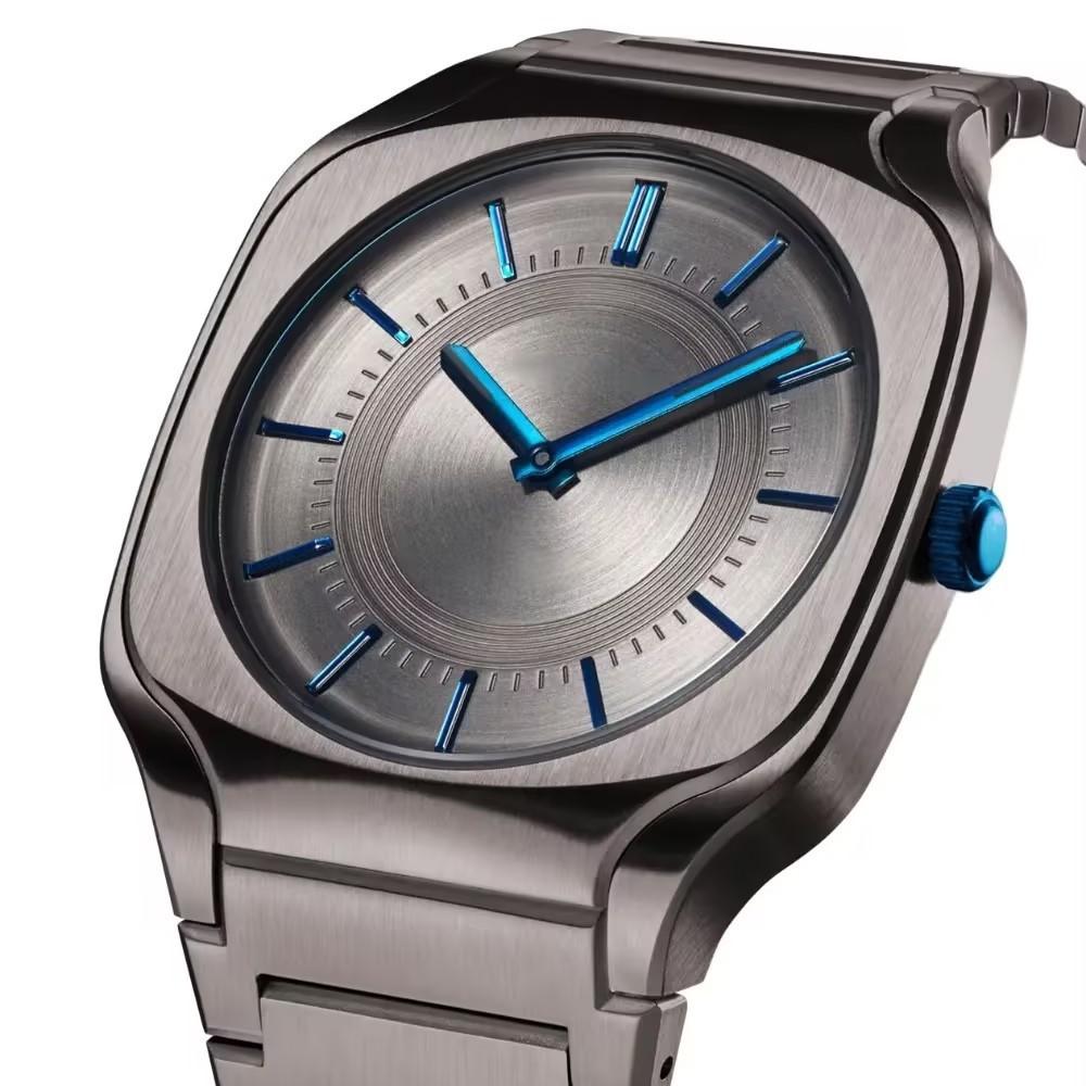 Stainless steel replica 1:1 ultra-thin quartz men's waterproof luminous fashion watch