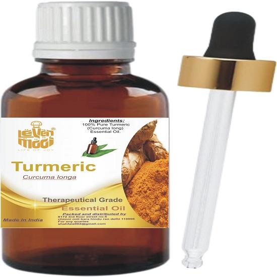Levenmooi Turmeric (Curcuma longa) Pure & Natural Therapeutic Grade Essential Oil Glass
