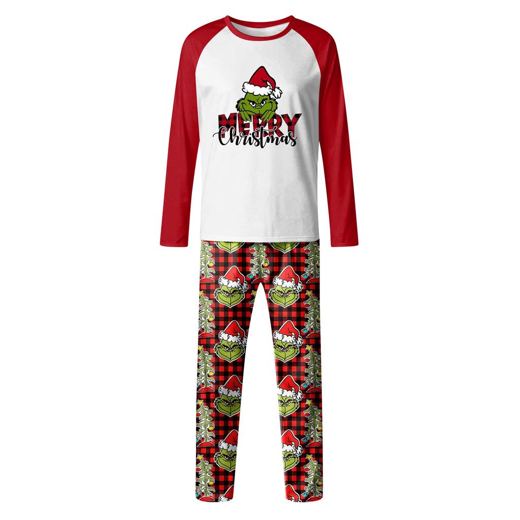Christmas Day  Prints Family Matching Long Sleeve Tops+Pants Set Family Matching Sets