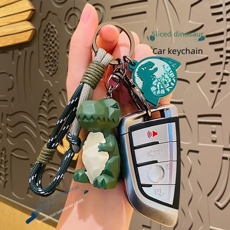 Dolls Toys Dinosaur Cut Surface Design Keychains Backpack Decorate Pendants