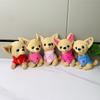 Simulation Chihuahua Plush Toys Stuffed Animals Stuffed Dog Doll Puppy Plush Toys  Boys Girls