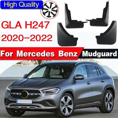 Guardabarros para Mercedes-Benz GLA H247, guardabarros, guardabarros, protector contra salpicaduras, accesorios para coche