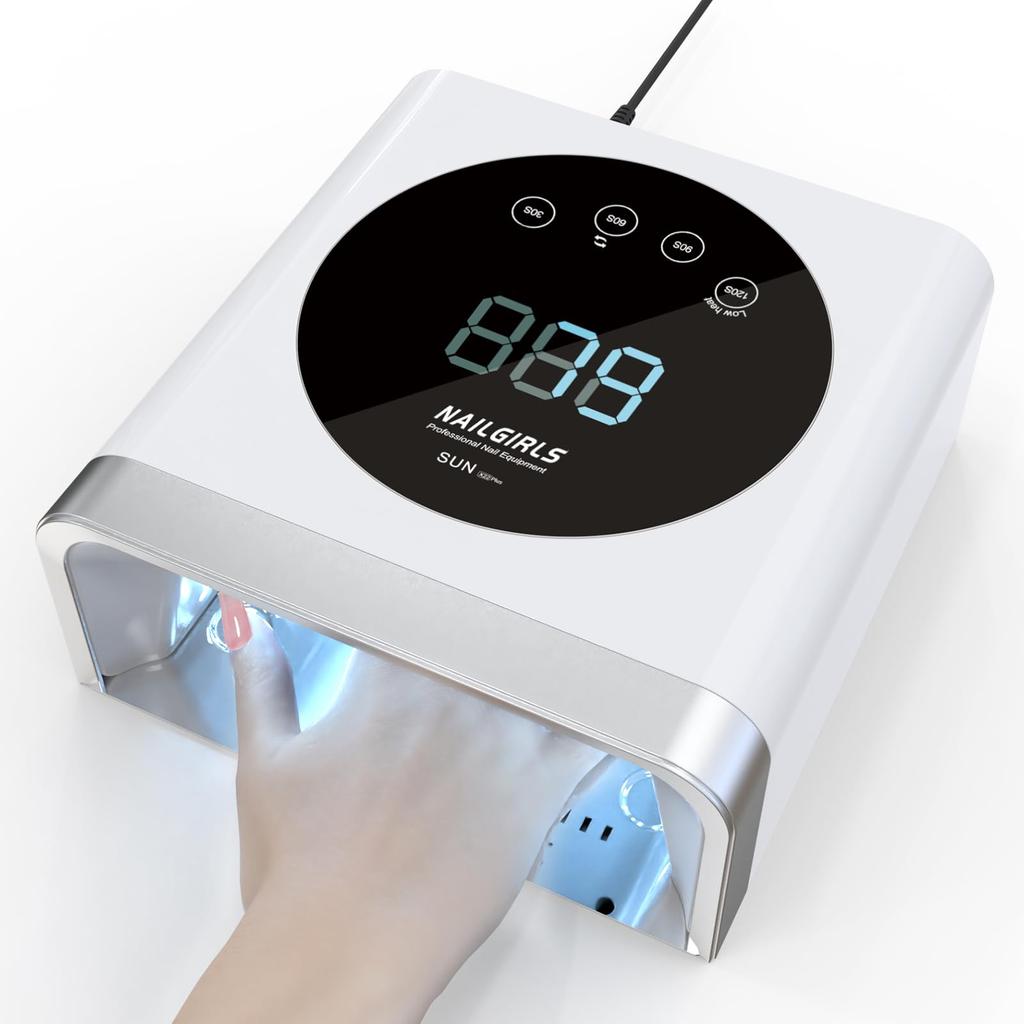 Artist 2026 Latest Gel Nail NAILGIRLS 150W LED UV Light for Compatible with All 36 Fast Curing Automatic Japanese Instruction Suitable for Hands and