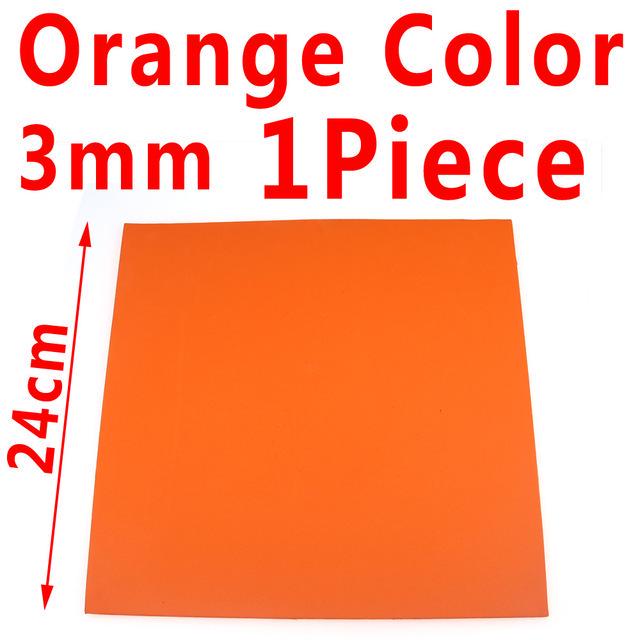 1ks 3mm vázací pěnová plachta na mušky Chartreuse zelená oranžová plovoucí násypka na suchou mušku popper vázací materiál na mušky 24X24cm