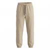 Men's Casual Striped Linen Pants Loose Fit Straight Leg Long Trousers Sporty American Style Men's Wear Breathable Casual Sports Trousers