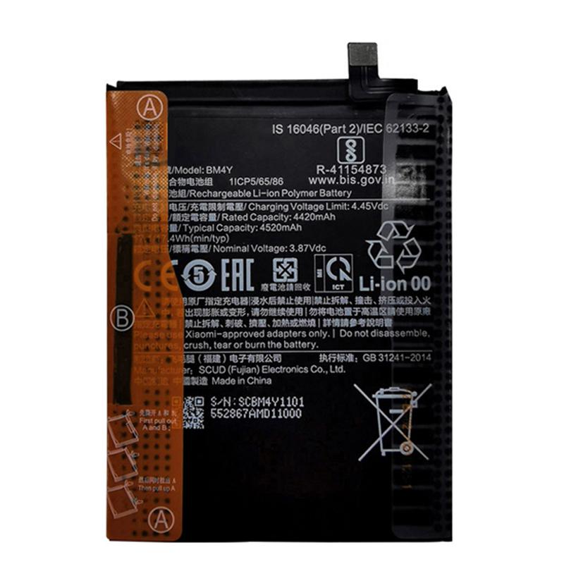 2026 Years 100% Original 4520mAh BM4Y Battery For Xiaomi Poco F3 Redmi K40 Pro K40Pro Mi 11i Batteries Bateria+Tools Fast Ship