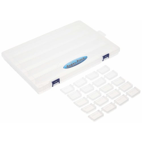 

Ringstar Super Pitch Clear L300 x W206 x H28mm with 20 Dividers SP-3000S