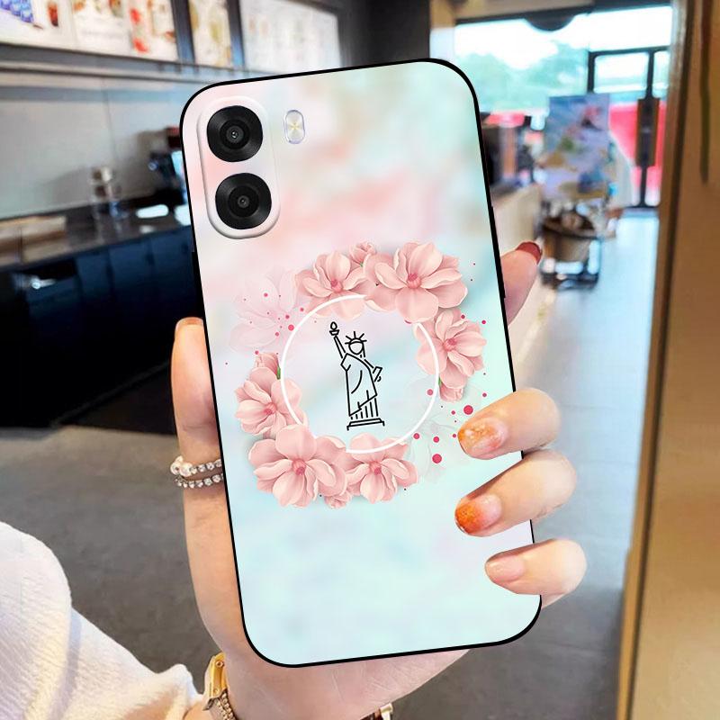 For OPPO A6x 4G Case CPH2819 Soft Silicone Protective Phone Cover For OPPO A 6 X 5G TPU Coque CPH2783 Shockproof Bumper Fundas