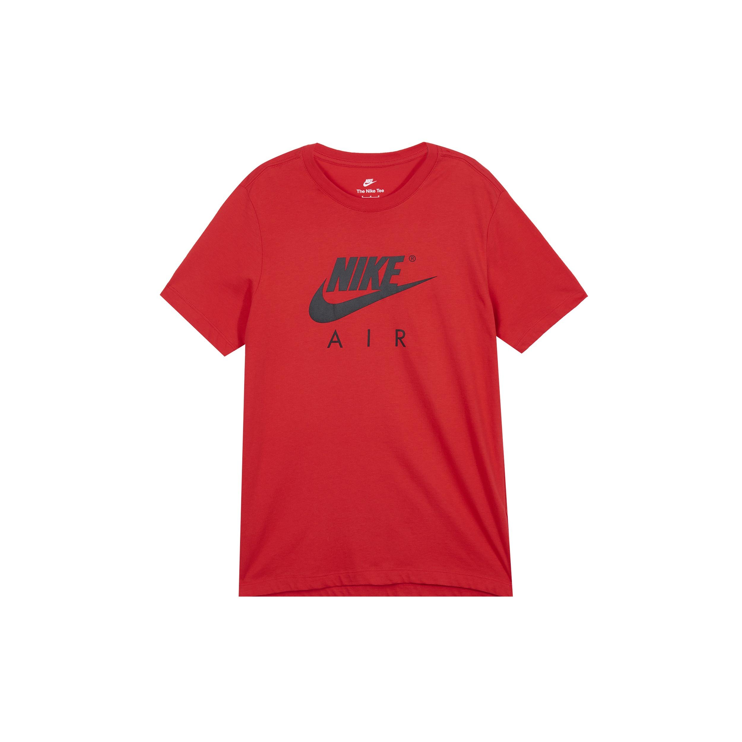 AS Men s Nike Sportswear Tee Nike Air GX HBR University Red DD3352-657 M