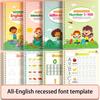 Magical Handwriting Practice Book Letter Number Art Drawing Mathematical Operations Workbook For Preschooler Children
