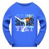 5888 Kids Boys Girls Yeet Print Long Sleeve T-Shirt