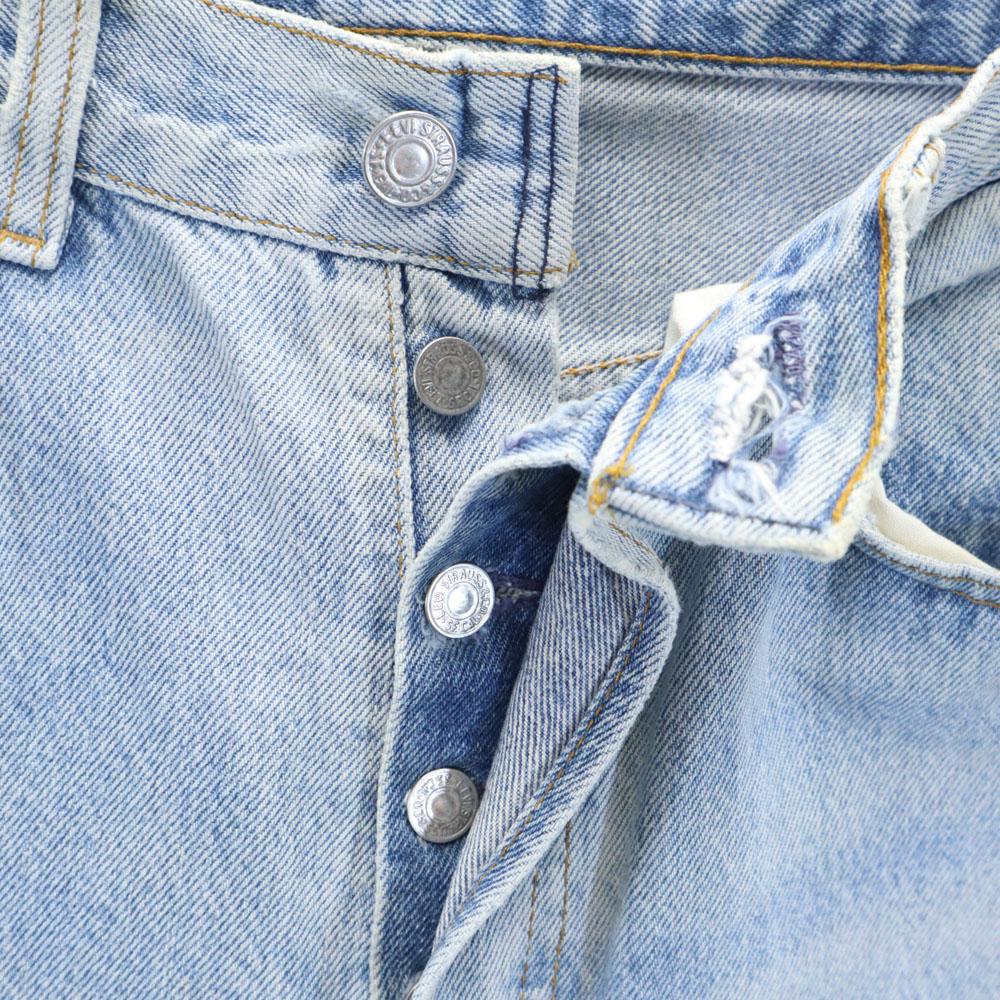 Levi's 90s Made in USA Denim pants W30 blue Jeans button fly Men's Used