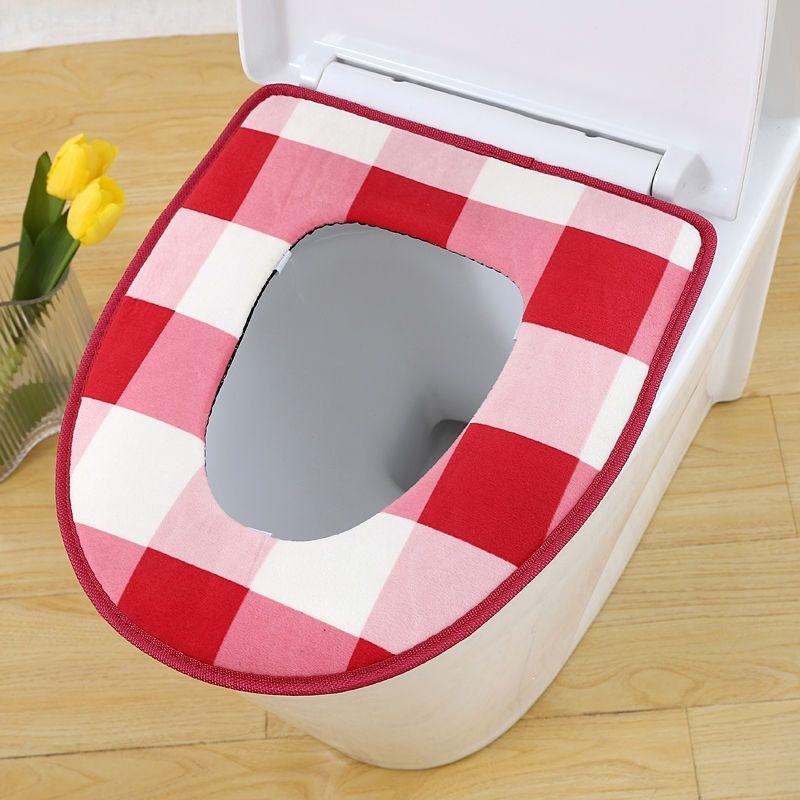 Toilet seat cushion Toilet seat zipper waterproof toilet cover Universal toilet cover