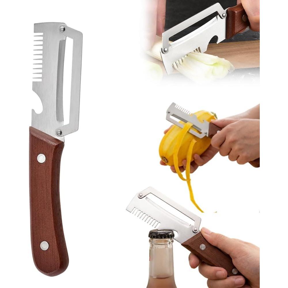 Vegetable Peeler, 2026 Upgrade Multifunctional Stainless Steel Peeler,Vegetable Peeler for Kitchen, Kitchen Gadgets Tool (1pcs) 1PCS