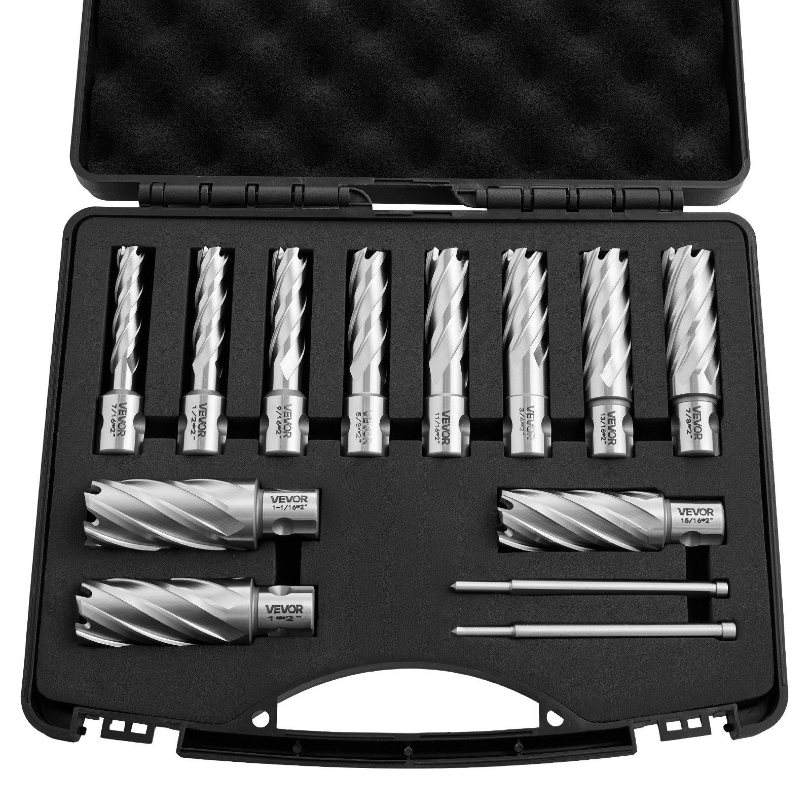 VEVOR Annular Cutter Set, 13 pcs