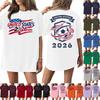 Women's Casual Crew Neck Short Sleeve T-Shirt Loose Fit Printed Graphic Tee for Everyday Wear Lightweight Comfortable Fabric