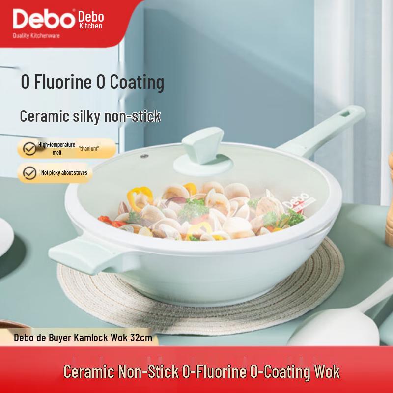 

Debo Kamelot DEP-898 Non-Stick Ceramic Wok