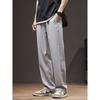 Outdoor Sports Ice Silk Cool Feeling High Elastic Straight Quick-Dry Pants Men's Summer Thin Pants Foreign Trade Men's Casual Trousers