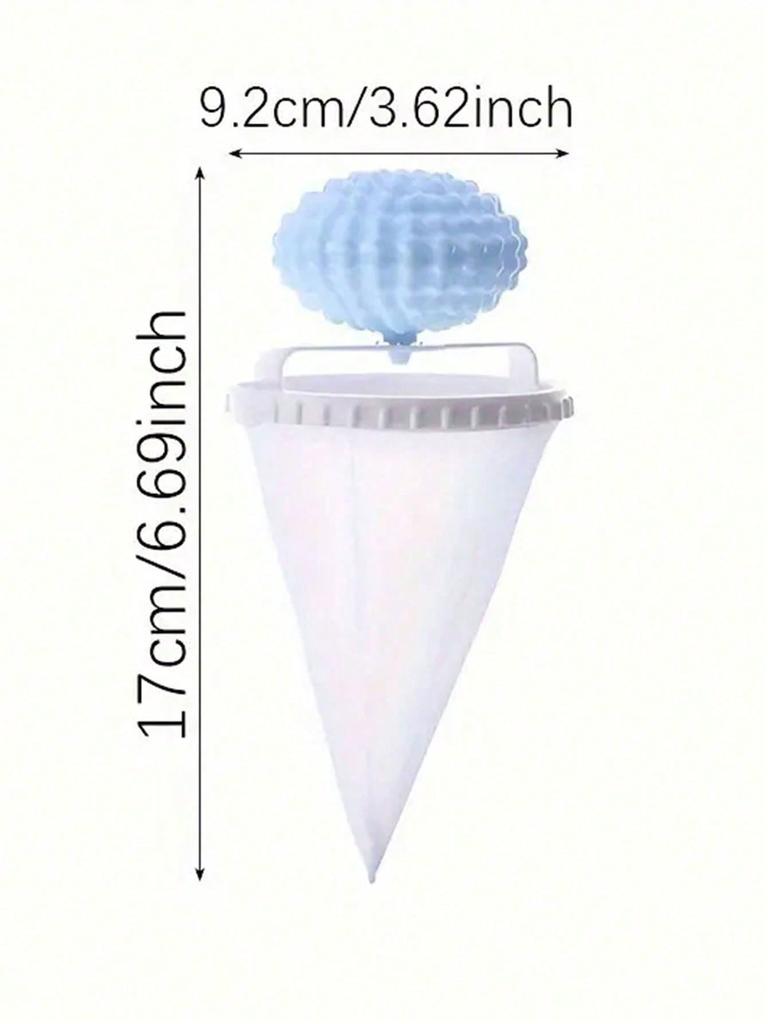 2pcs reusable washing machine cleaning balls, anti pilling filters, washing machine pet hair catcher