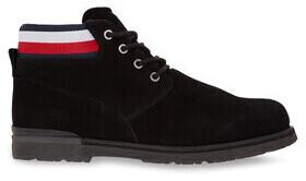Ботинки Tommy Hilfiger Comfort Cleated Termo Lth (FM0FM04651) Core Hilfiger Suede (FM0FM04800-BDS) черные