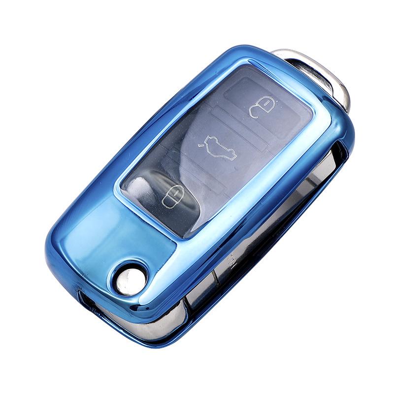 Volkswagen Klappschlüsselhülle für Bora, Tiguan, Santana, Jetta, Sagitar, Polo, Lavida