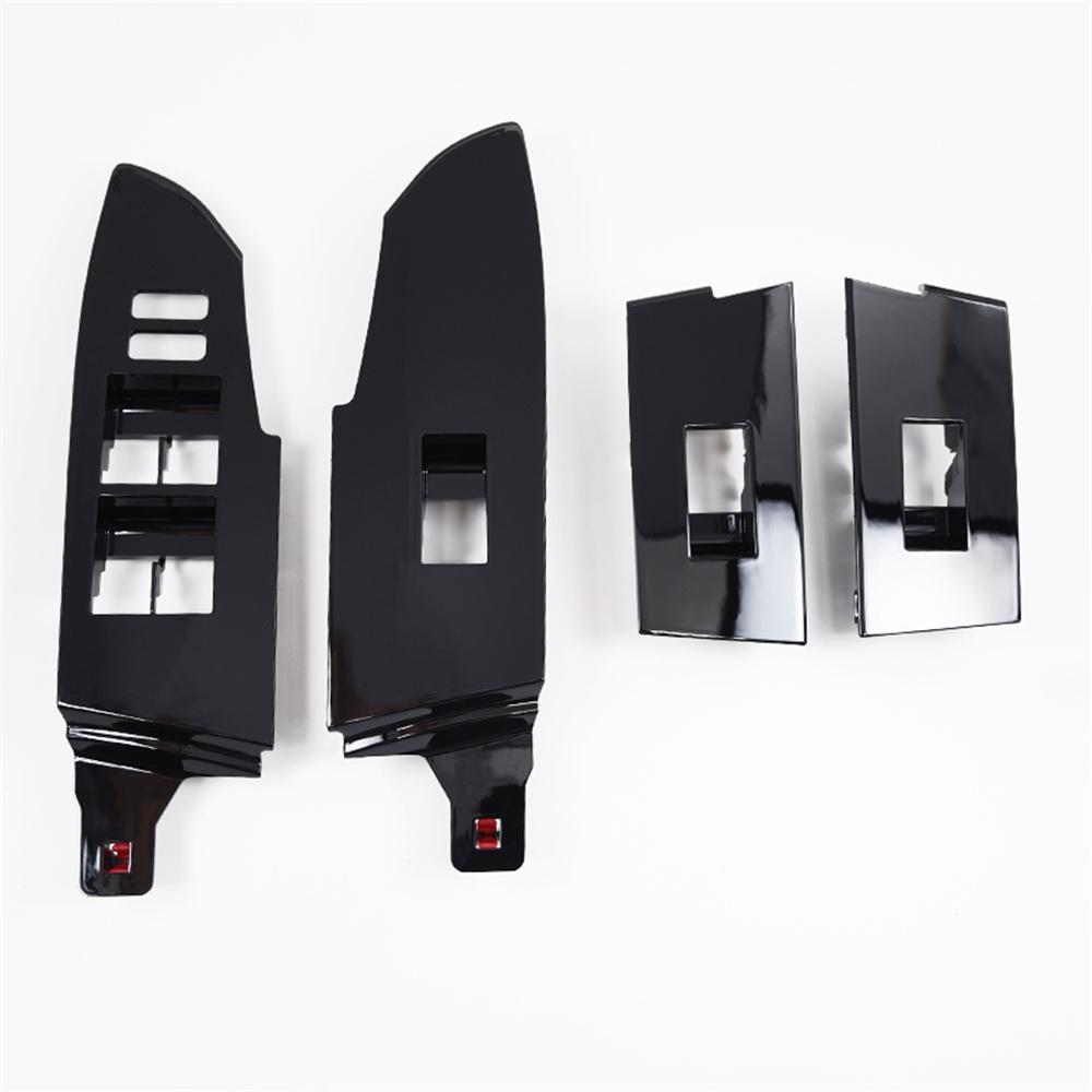 4Pcs/Set Car Window Switch Panel Cover Trim LHD Fit for Toyota Corolla 2014 -2018