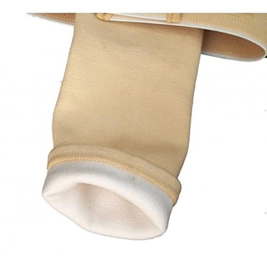Wonder Care Ankle Binder with Elastic Strap | Ankle Brace for Sprained Ankle Injury Plantar Fasciitis | Ankle Wrap Pain Relief Men & Women (L)