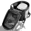 Motorcycle Tail Bag, 28 L Motorcycle Rear Seat Bag with Waterproof Fabric, Outdoor Sports Motorbike Luggage Storage Trunk Handbag with Pocket &