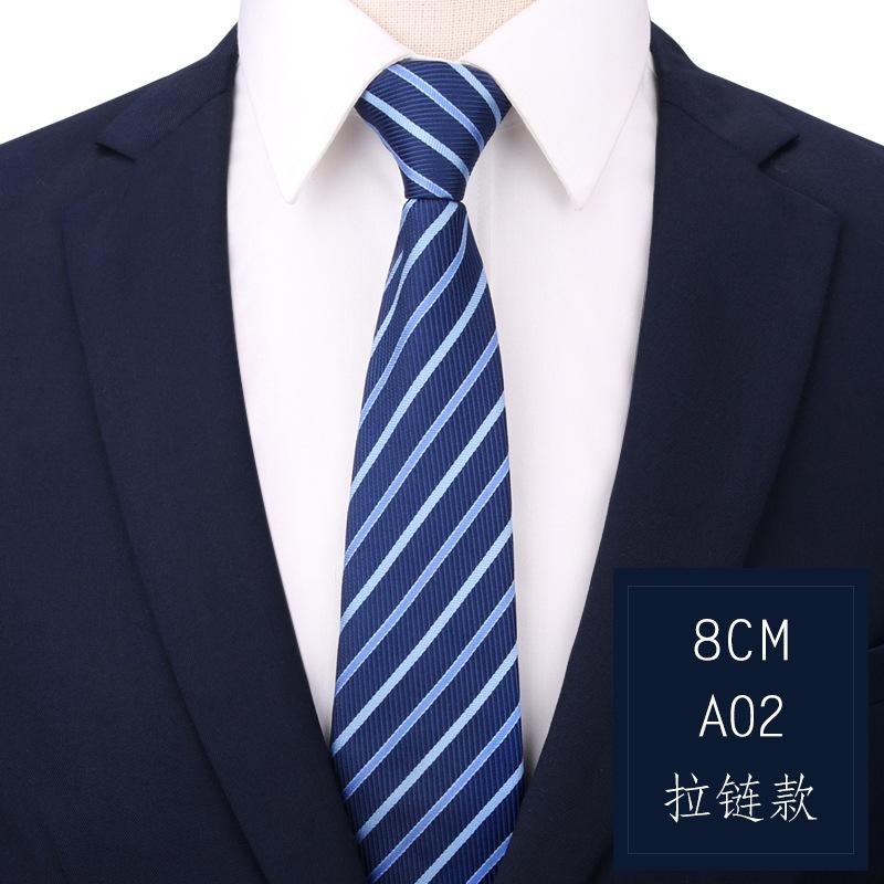 Men'S And Women'S Business Ties, Formal Wear, Black Zipper-Style Groom Wedding Korean Version, Narrow Lazy, No Striped Bow Tie Plaid