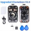 Chameleon Ultra V2.0 RFID Smart Chip Reader Emulator+2xCUID Keychain/UID Card 125Khz 13.56Mhz Card Decode NFC Duplicator