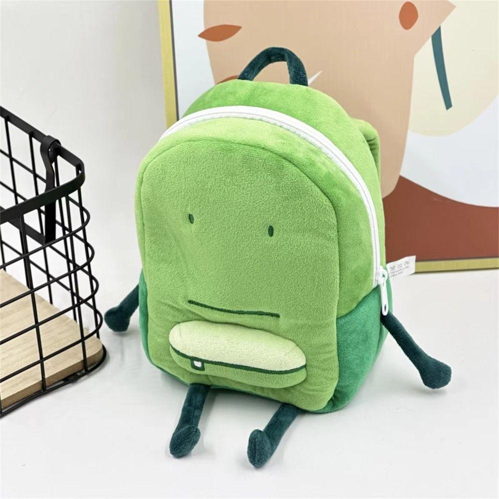 Fashion Cartoon Shoulders Bag Printing Cute Handbag High-capacity Plush Makeup Bag Boys