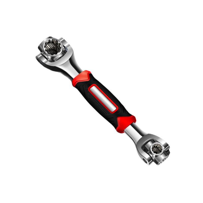 

52-Tooth 360-Degree Multi-Function Wrench, Metric & Imperial, 8-19mm