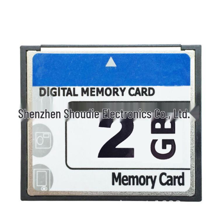 Industrial Grade 2GB CF Card for CNC, Machine Tool, Advertising Machine, and Industrial Control - 80X Speed.