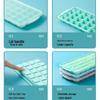 Silicone Ice Cube Tray with Lid