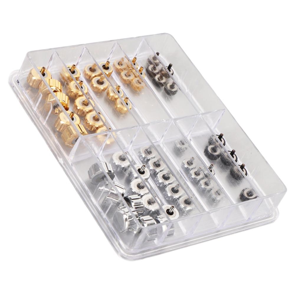 Copper Replacement Watch Crowns 9*5cm Watch Repairing Crowns Kit  DIY Watch Restoration