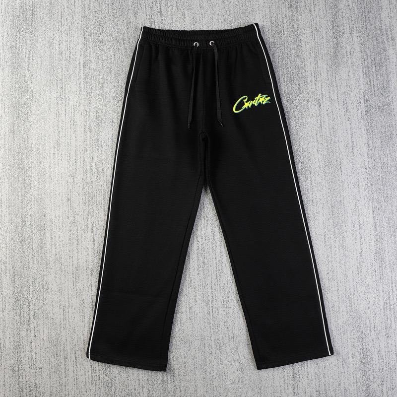 BeatStreet American Sweatpants Cotton Stripe Design Multi-color Drawstring Pants for Men and Women To Wear Hip-hop Street Casual Models.
