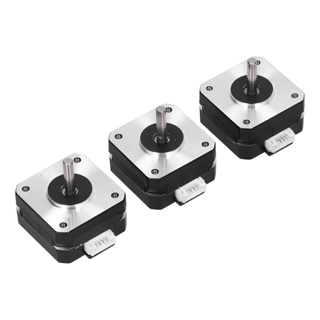 5Pcs Stepper Motor High Accuracy Stability Uniform Speed Lower Noise Three Dimensional Printer Motor