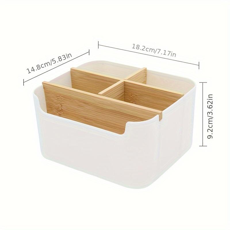 Desk Organizer with Five Sections, Suitable for Office Supplies, Pen Holder, Makeup Storage For Bathroom, Jewelry Box