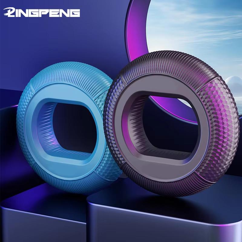 Silicone Finger Gripper Ring Hand Muscle Strengthener Wrist Trainer Exercise Carpal Expander Workout Fitness Device